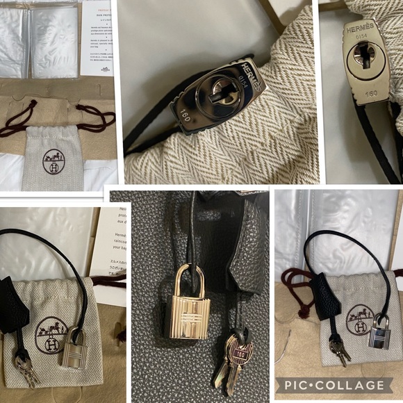 NEW HERMÈS BIRKIN 35 TOGO LEATHER - Picture 14 of 16